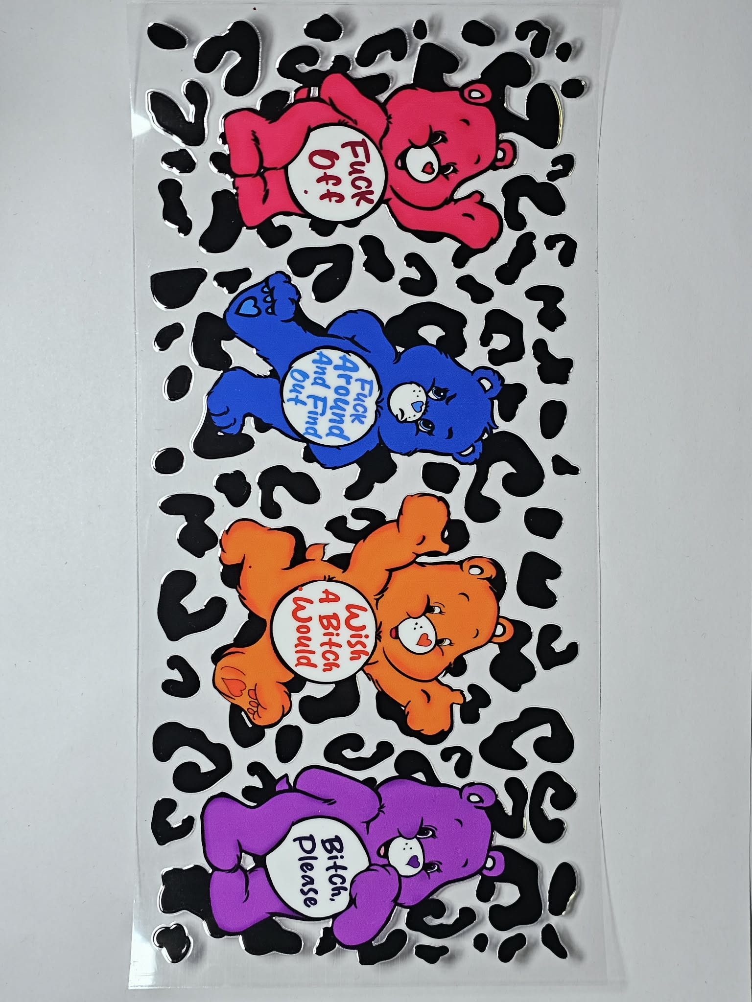 Swear Bear Decal