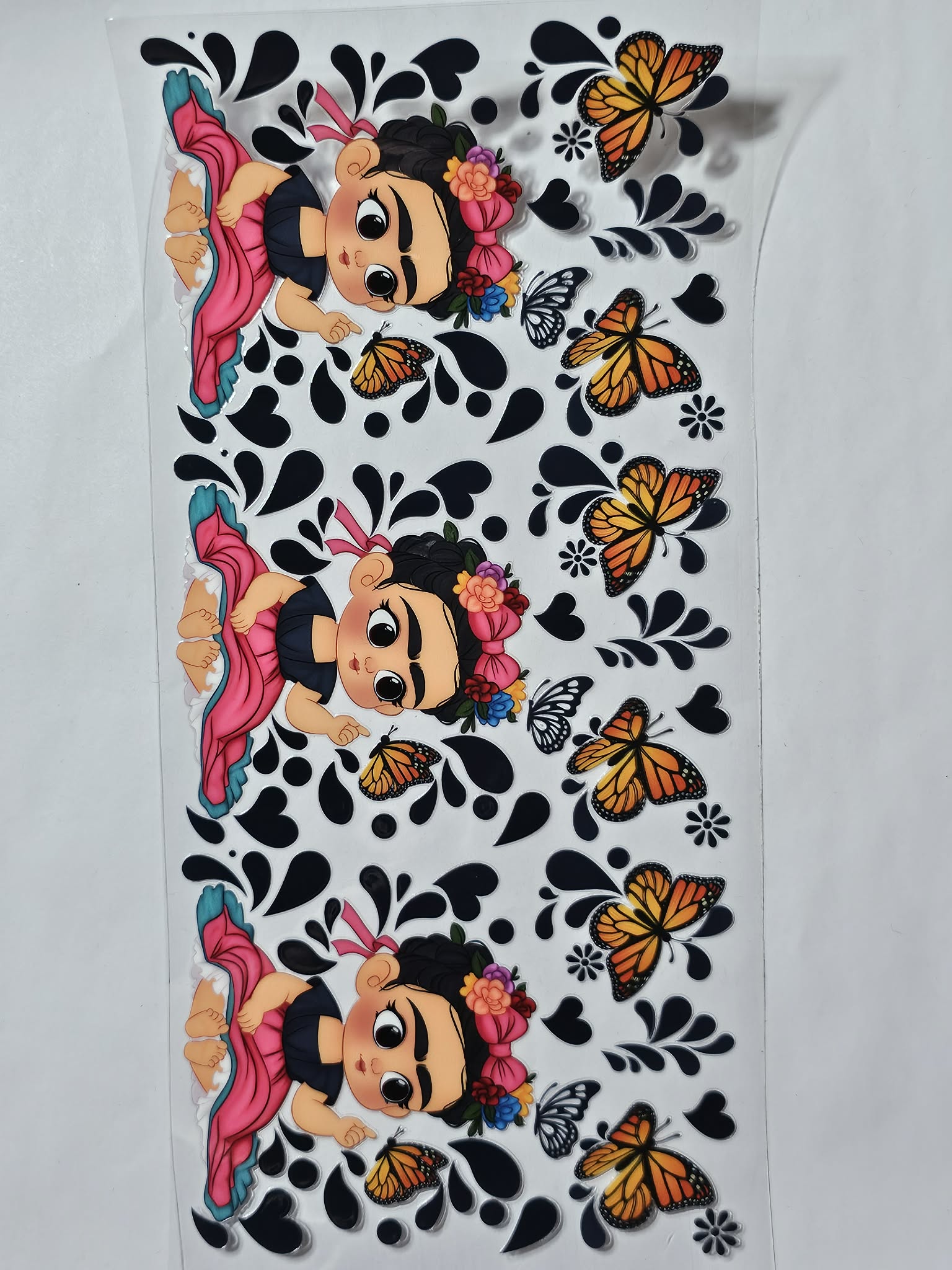 Butterfly Girl Decal