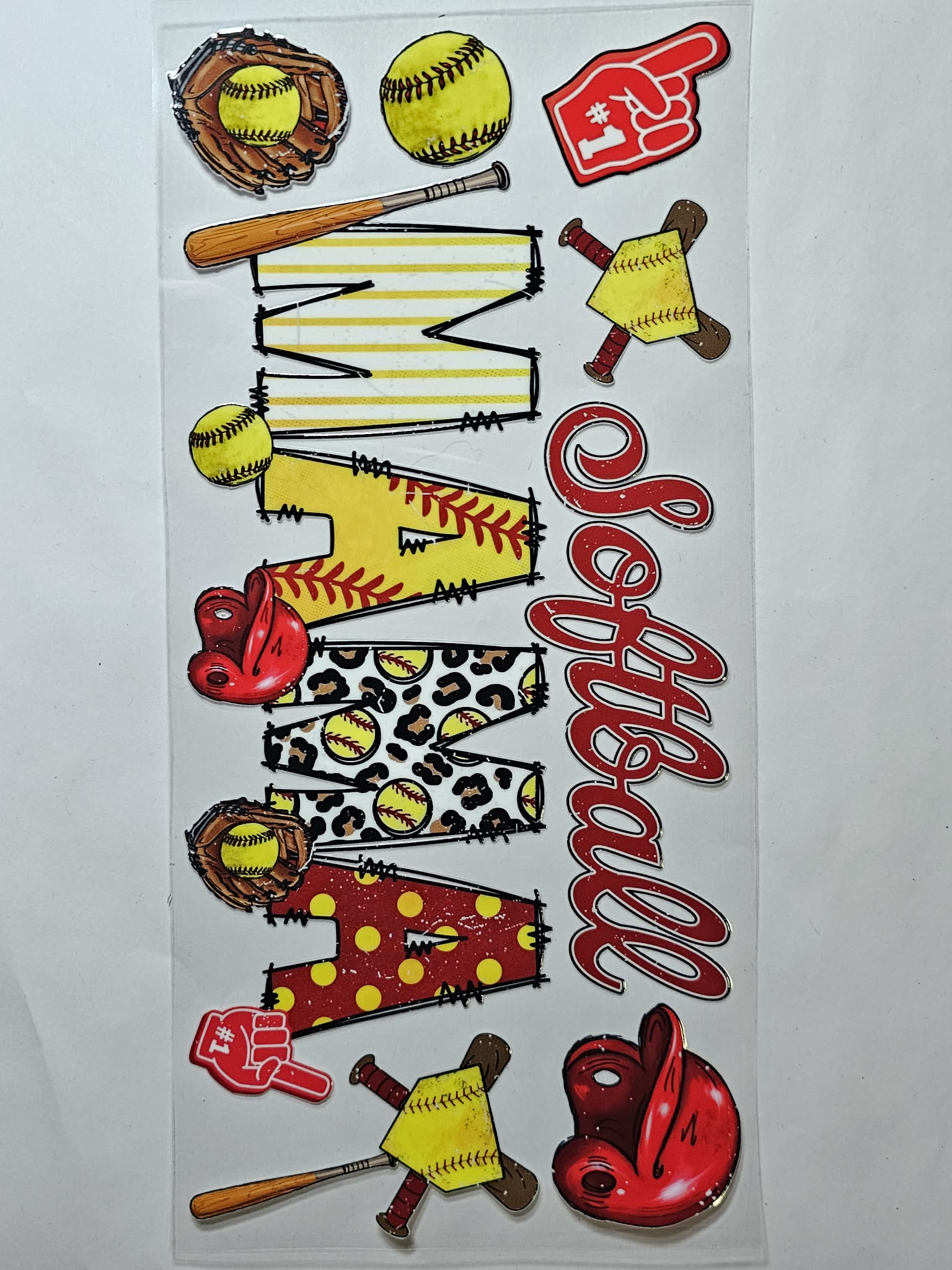 Softball Mama Decal
