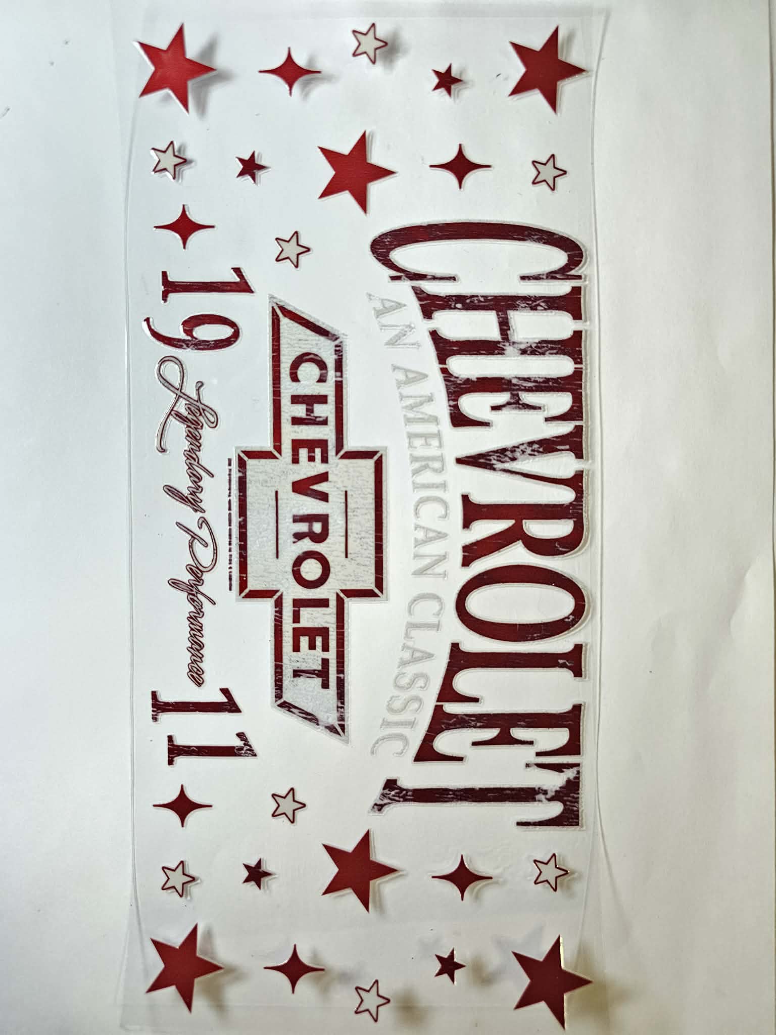Chevrolet decal