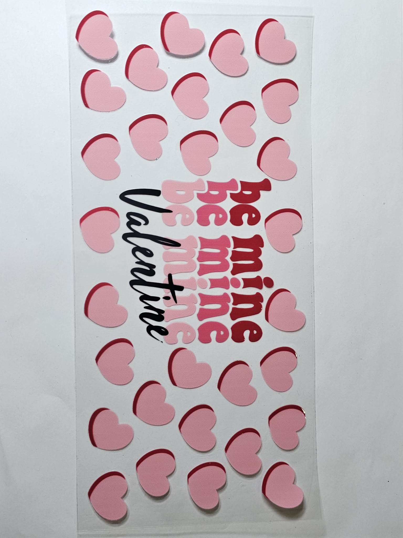 Be Mine Valentine Decal