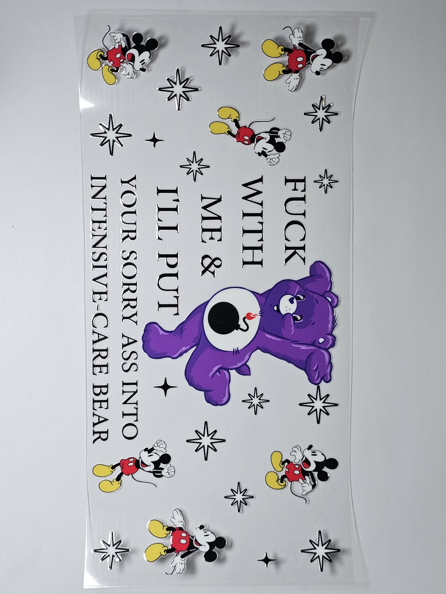 Swear Bear Decal