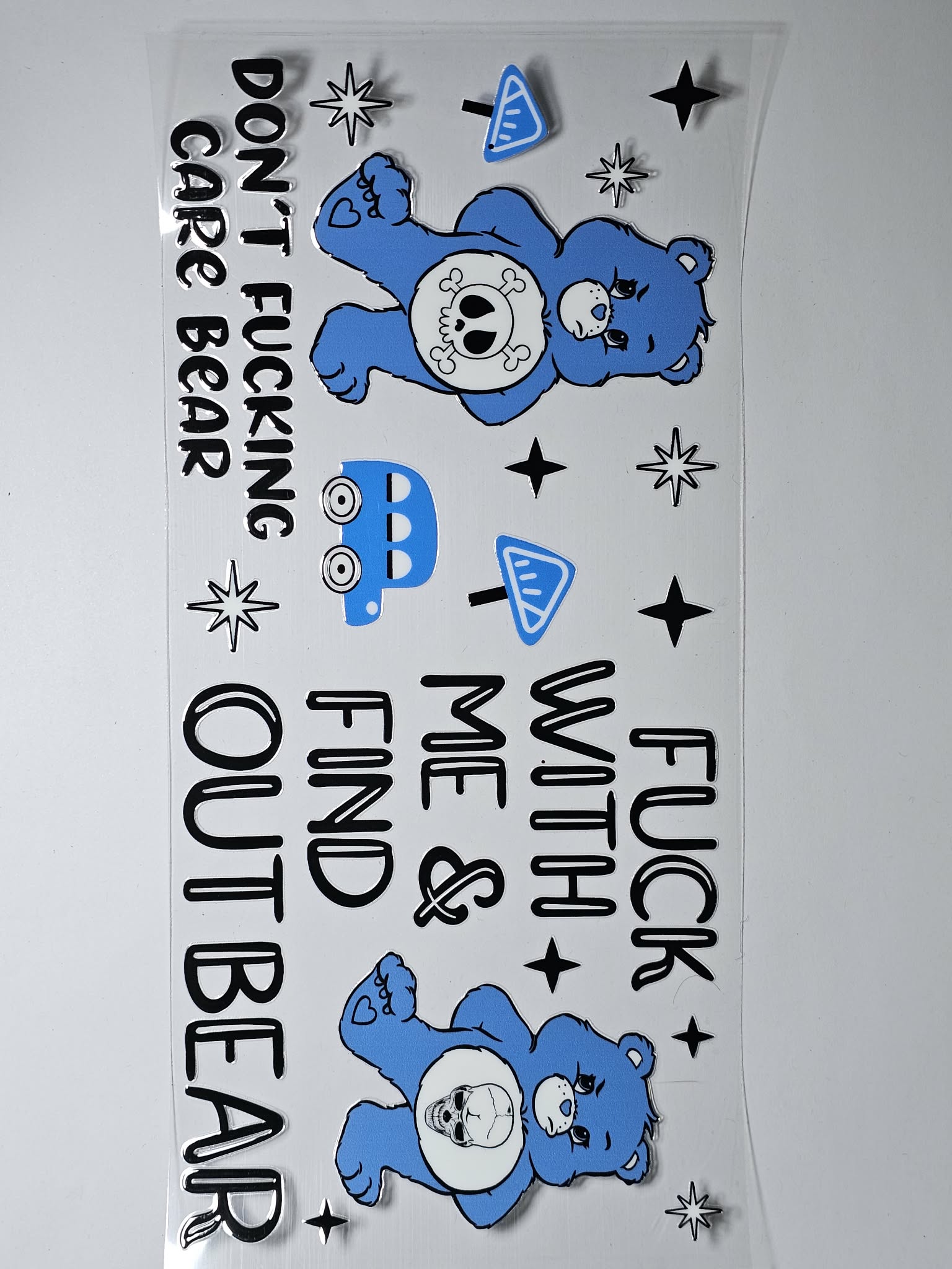 Swear Bear Decal
