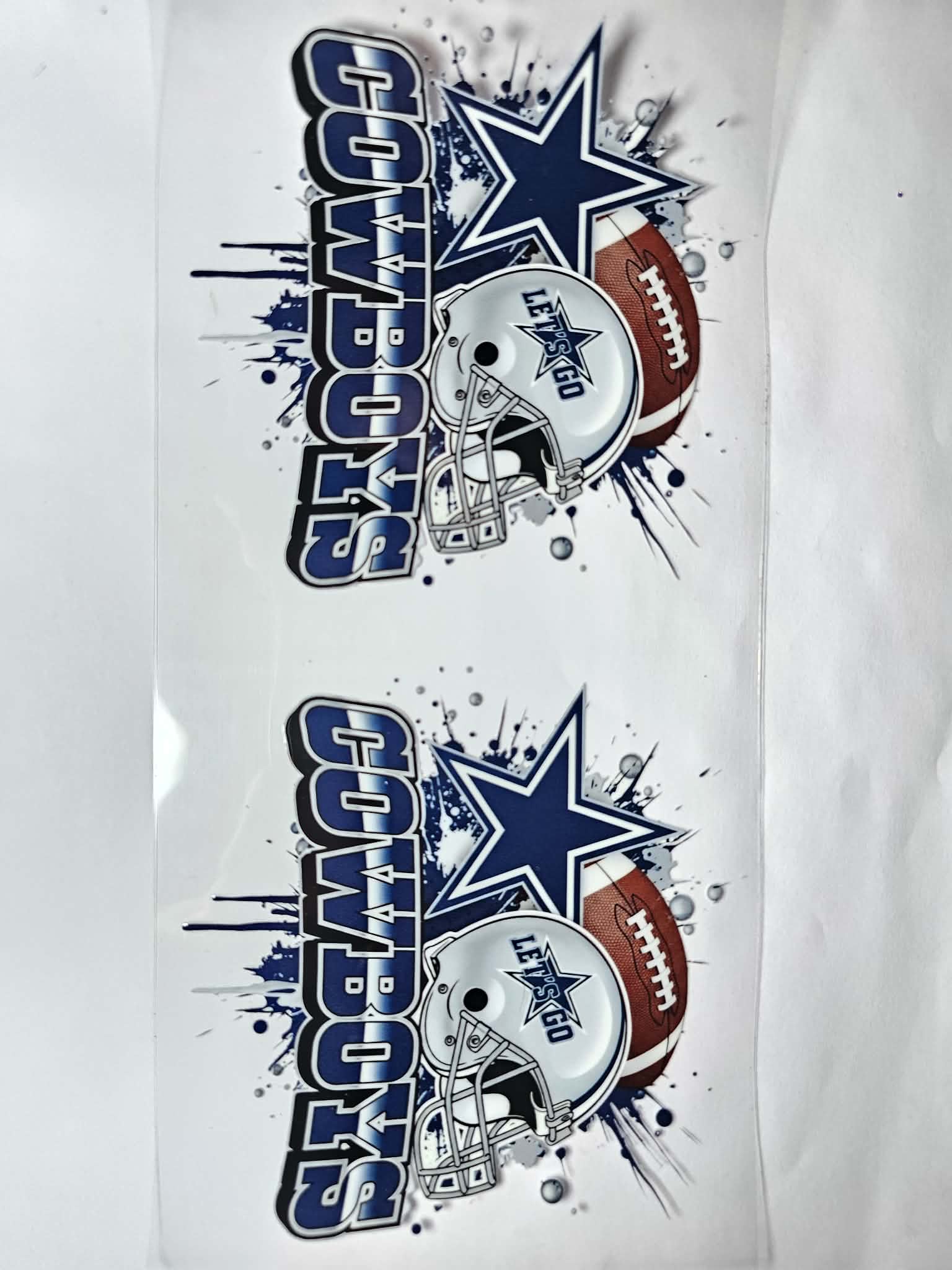 Dallas Cowboys Football Decal