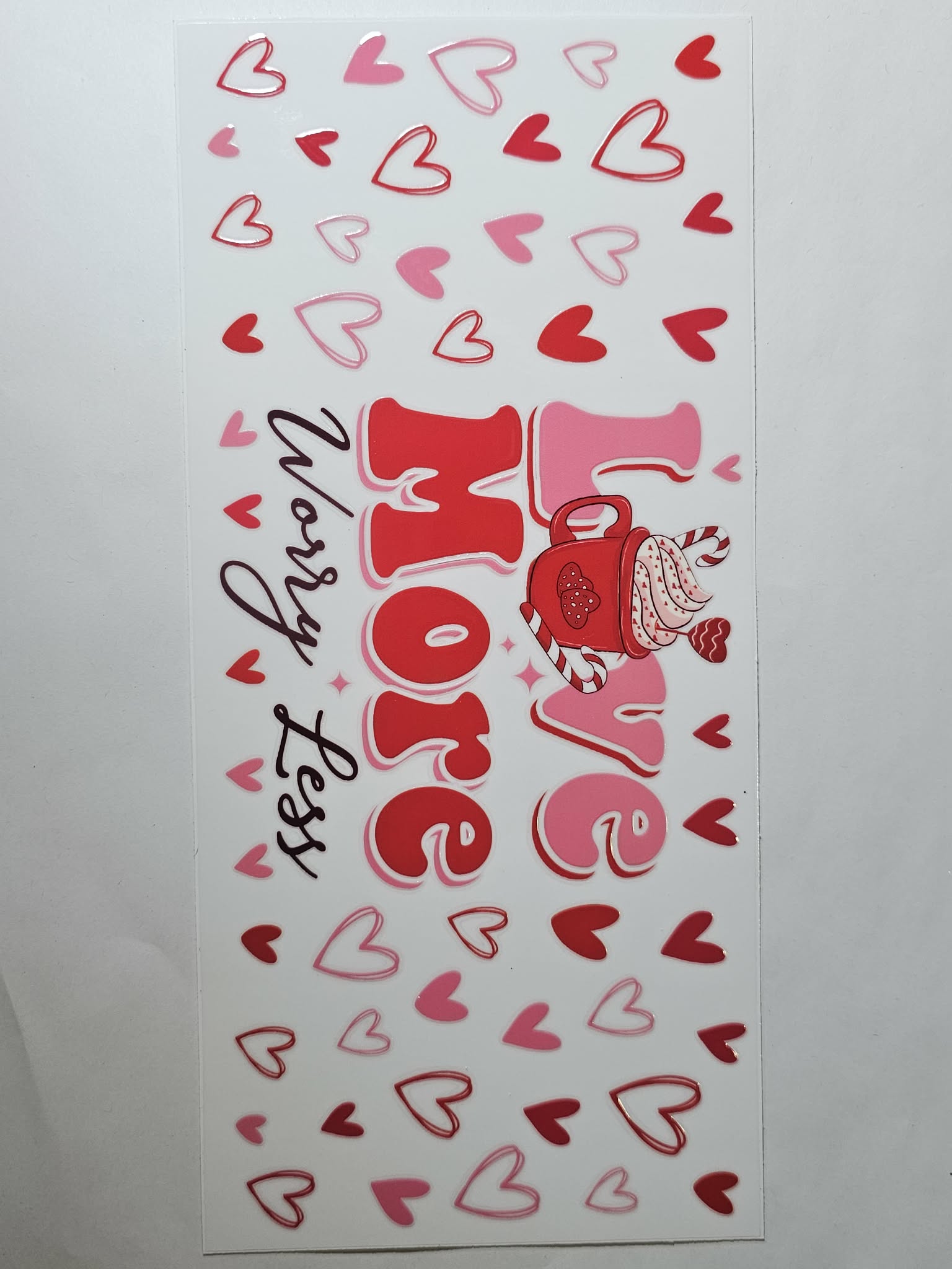 Love More Worry Less Decal
