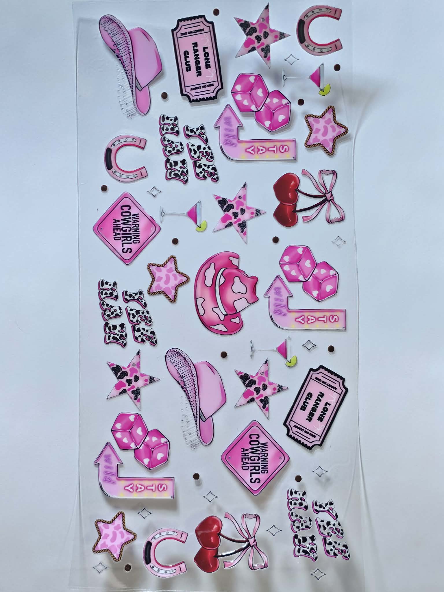 Cowgirl Lucky Decal