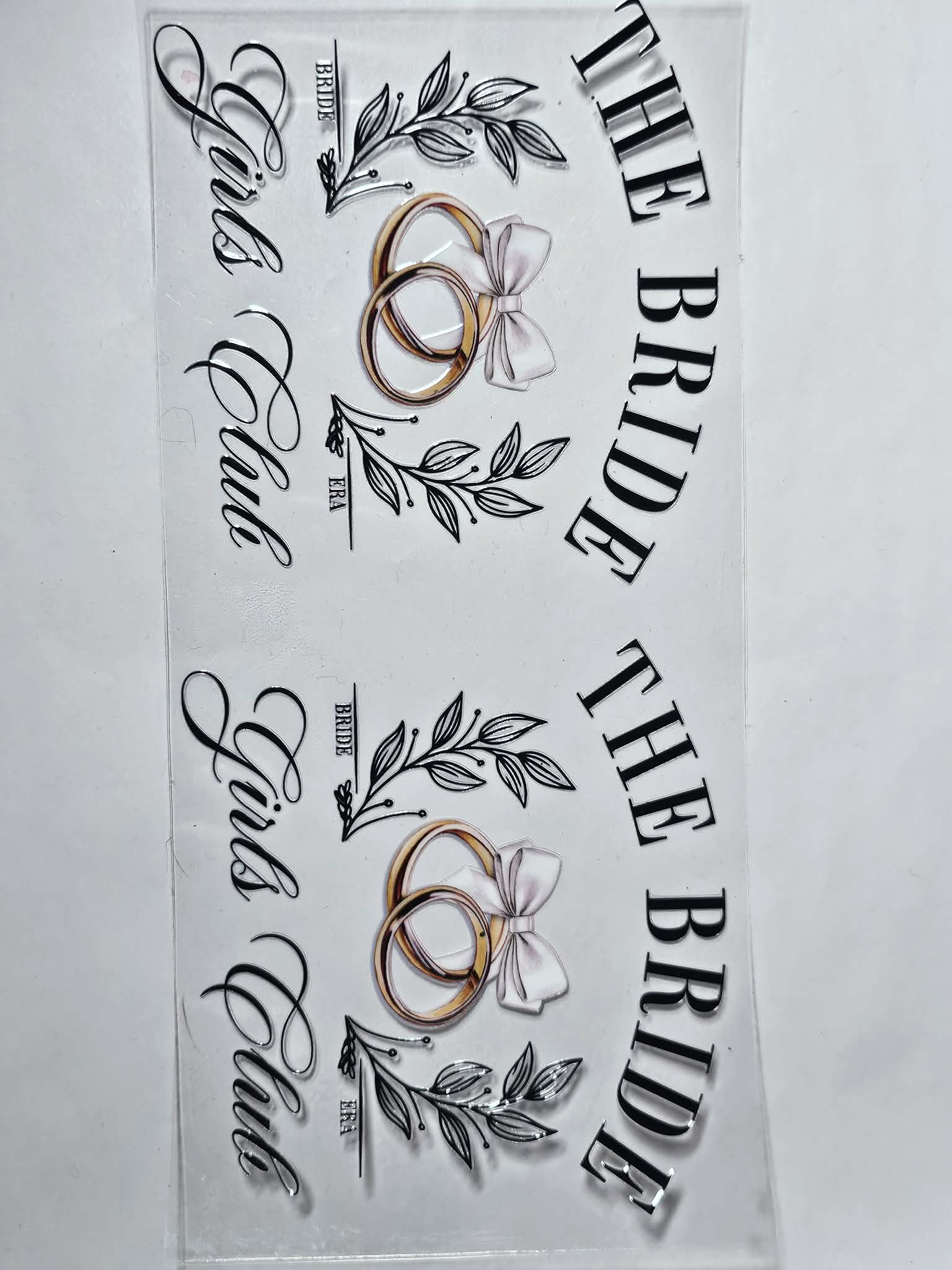 The Bride Girls Club Decal