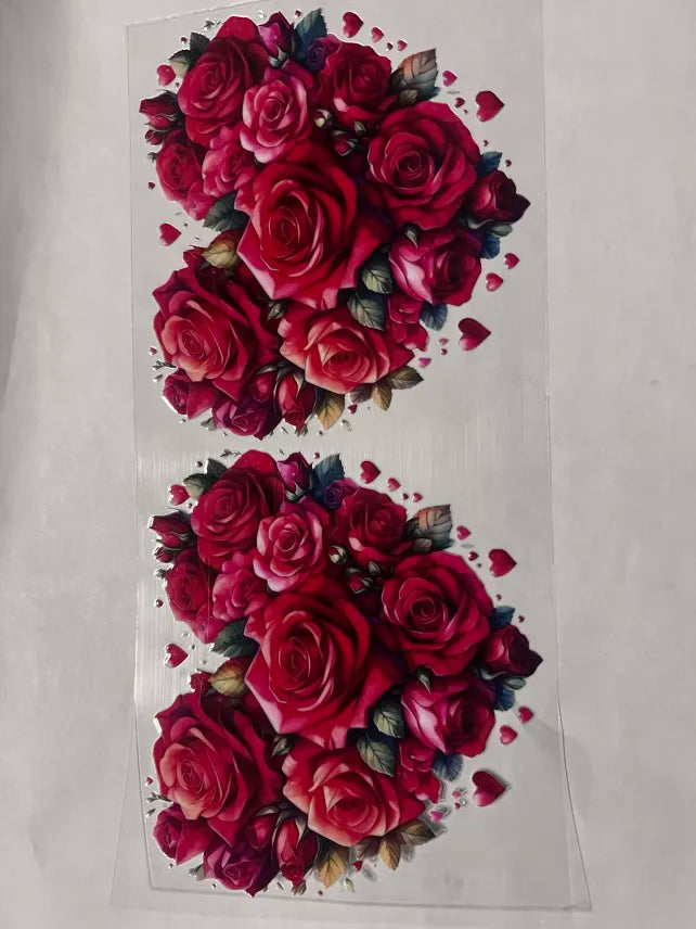 Flower decal