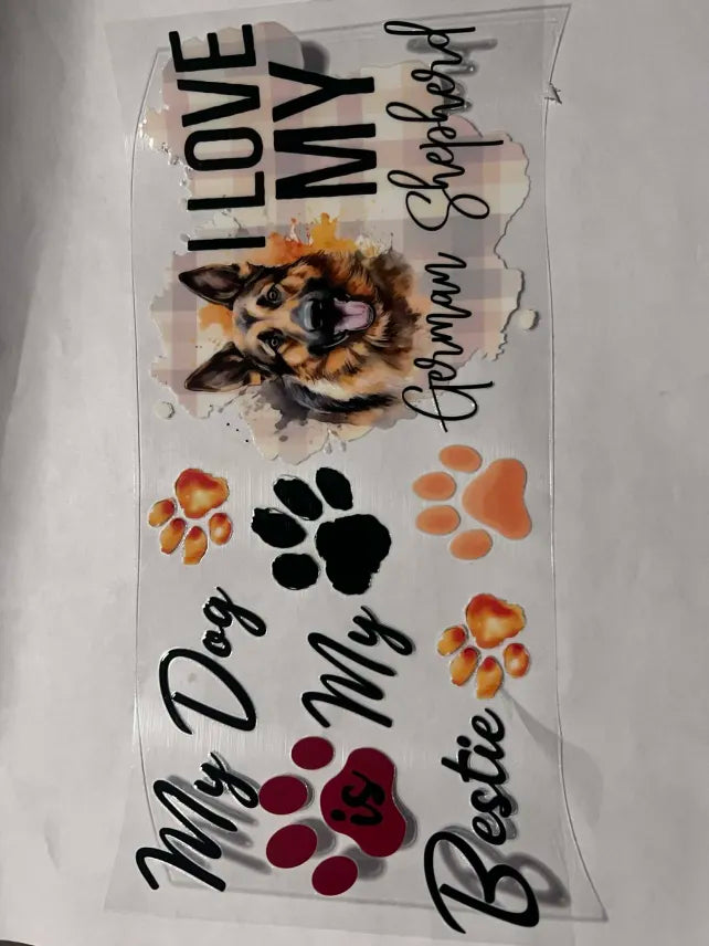 German Shepherd decal