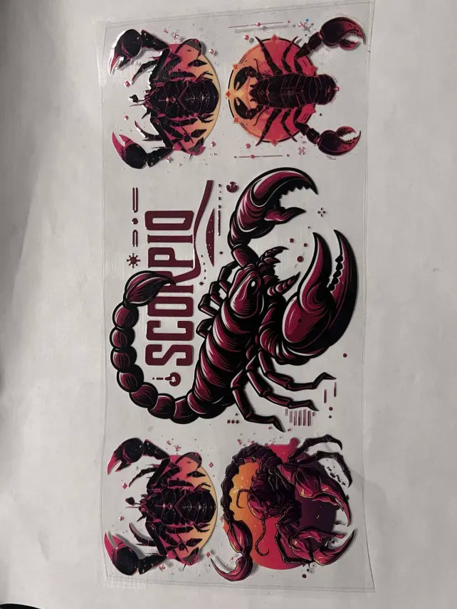 Scorpio Zodiac decal