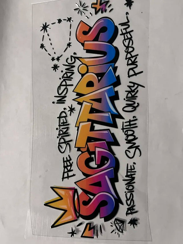 Sagittarius Zodiac decal