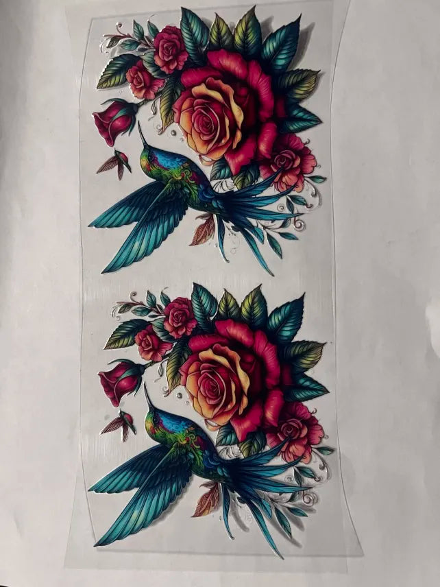 Hummingbird decal