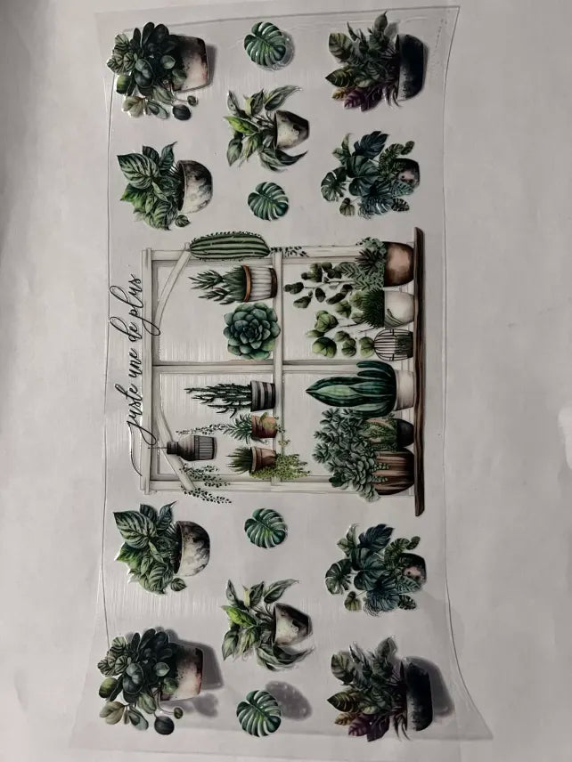 Plants decal
