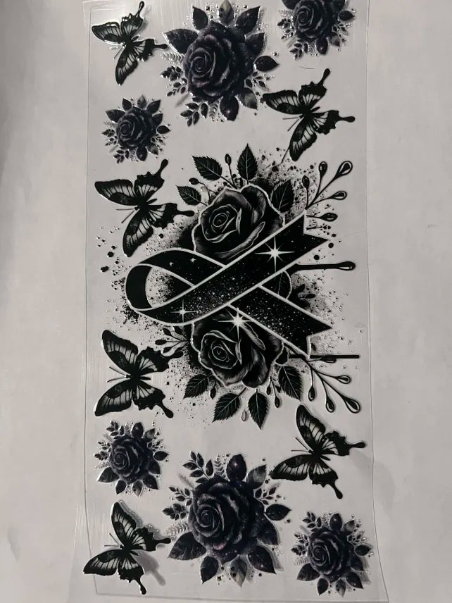 Ribbon decal