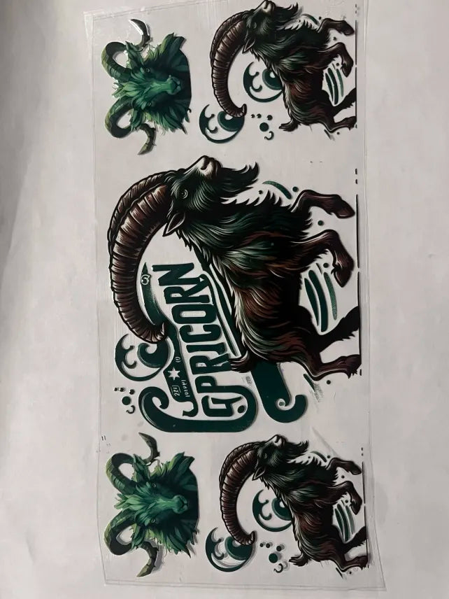 Capricorn Zodiac decal
