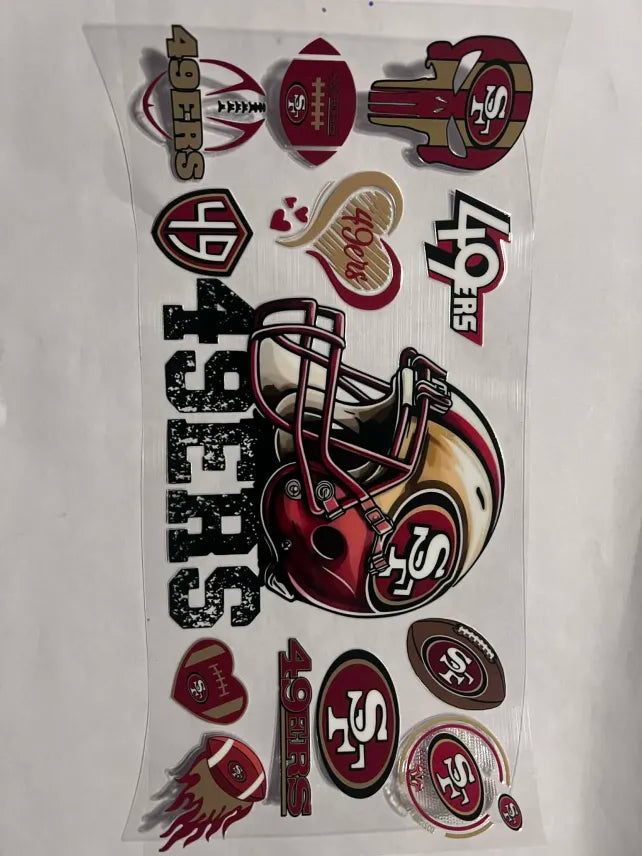 Football Decal