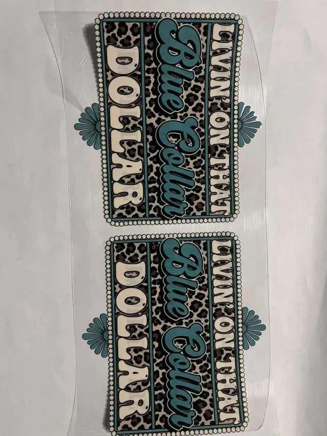 Blue Collar decal