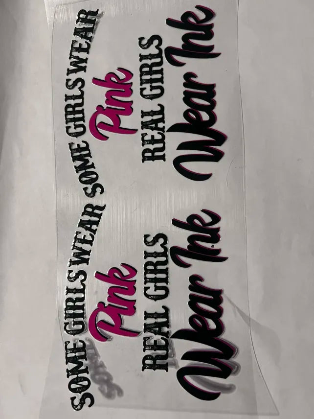 Tattoo decal