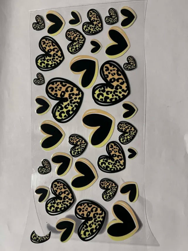 Heart decal