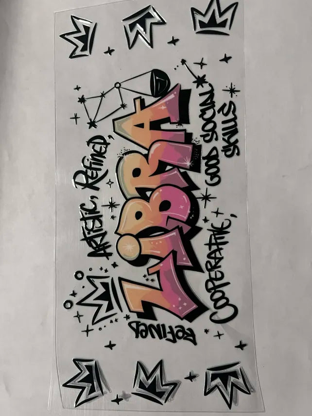 Libra Zodiac decal