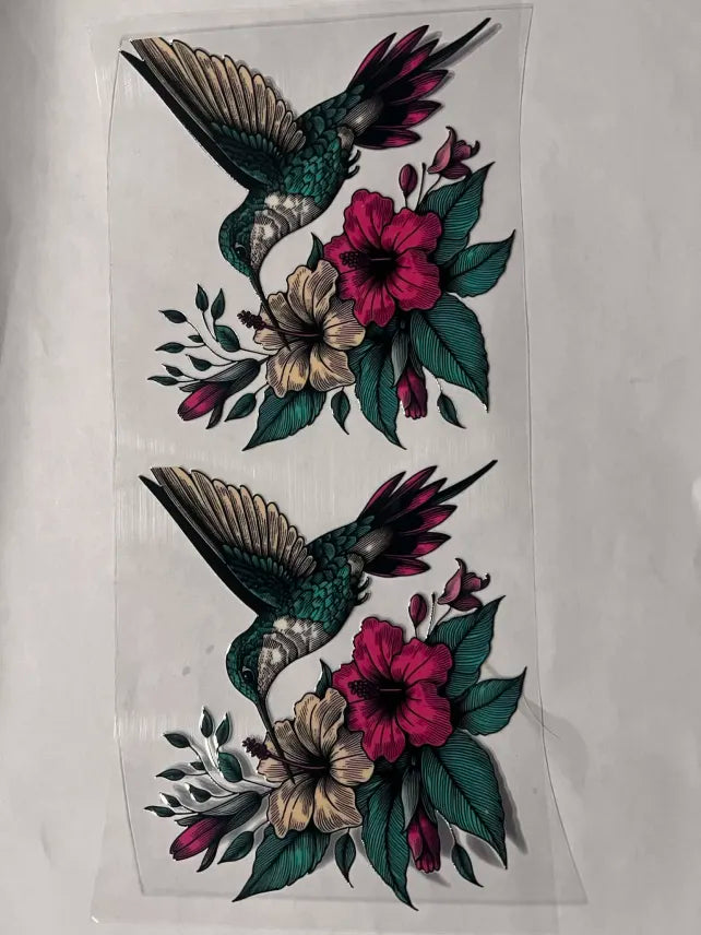 Hummingbird decal