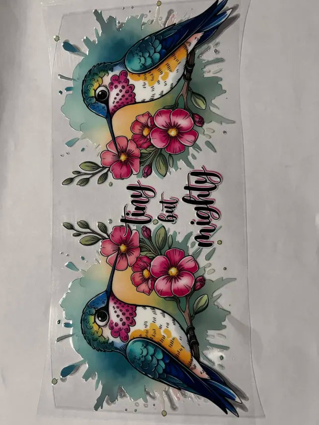 Hummingbird decal