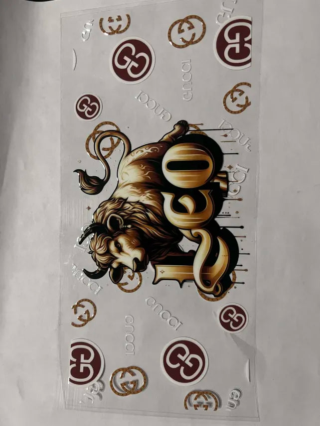 Leo Zodiac decal