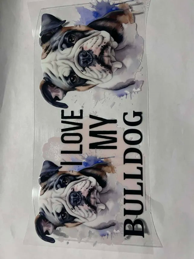 Bulldog decal