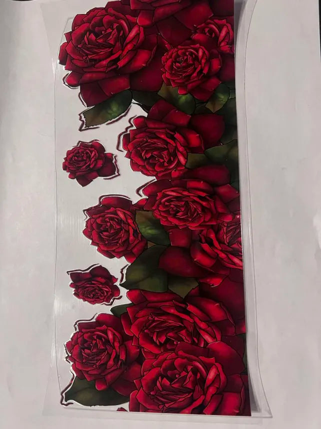 Flower decal