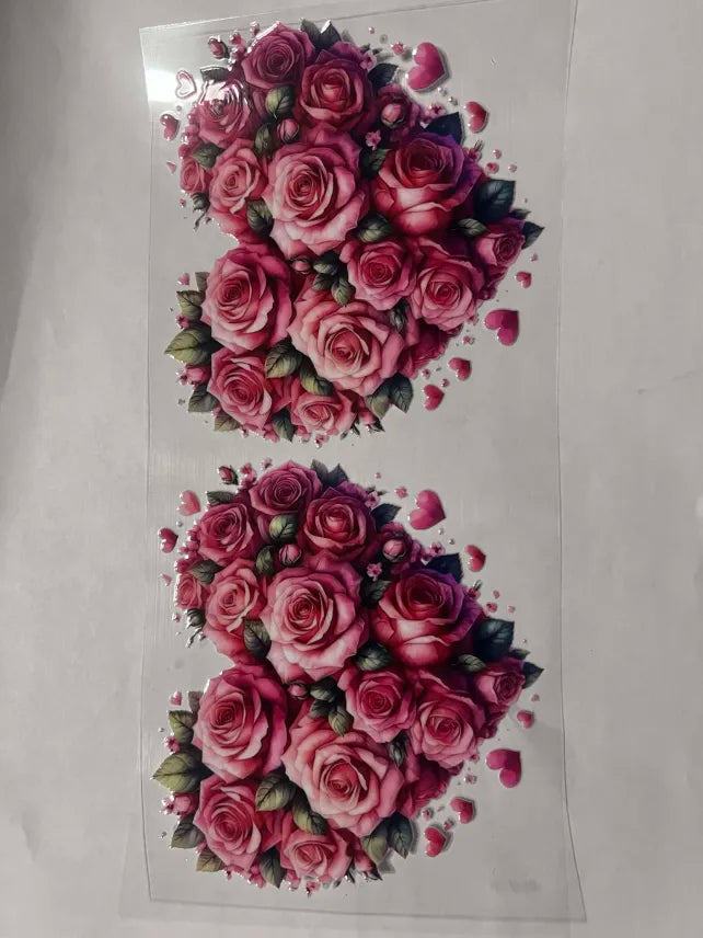 Flower decal