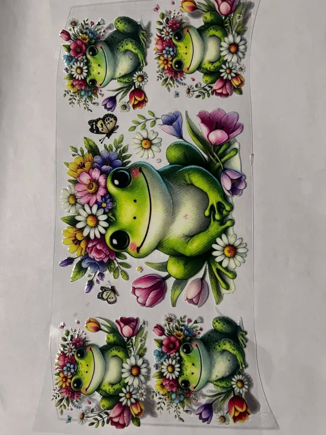 Frog decal