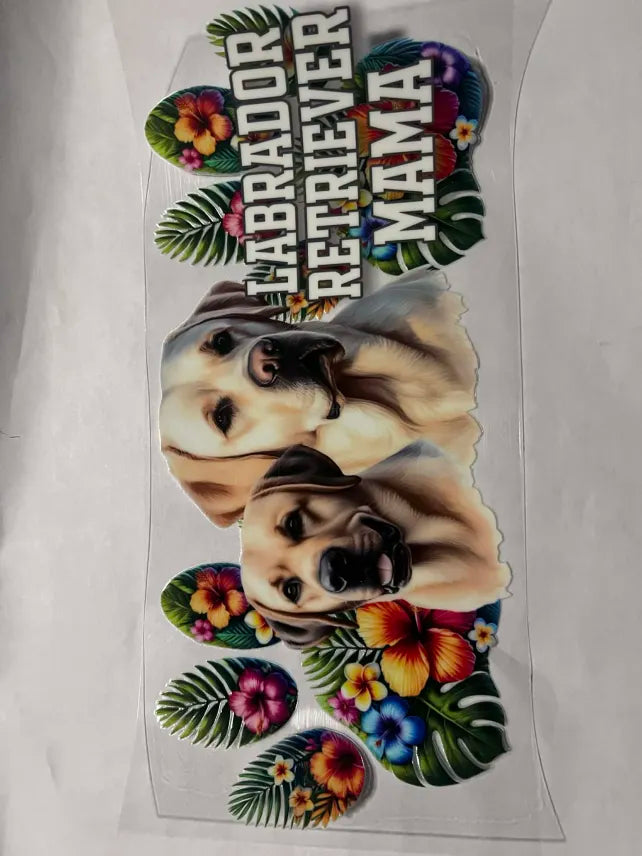Labrador Retriever Mama decal