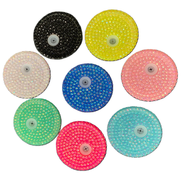Add On Rhinestone Lid