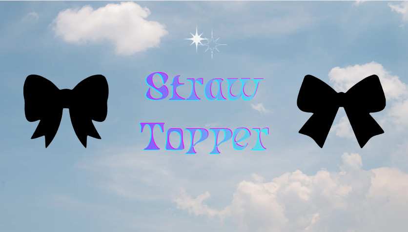 Straw Topper