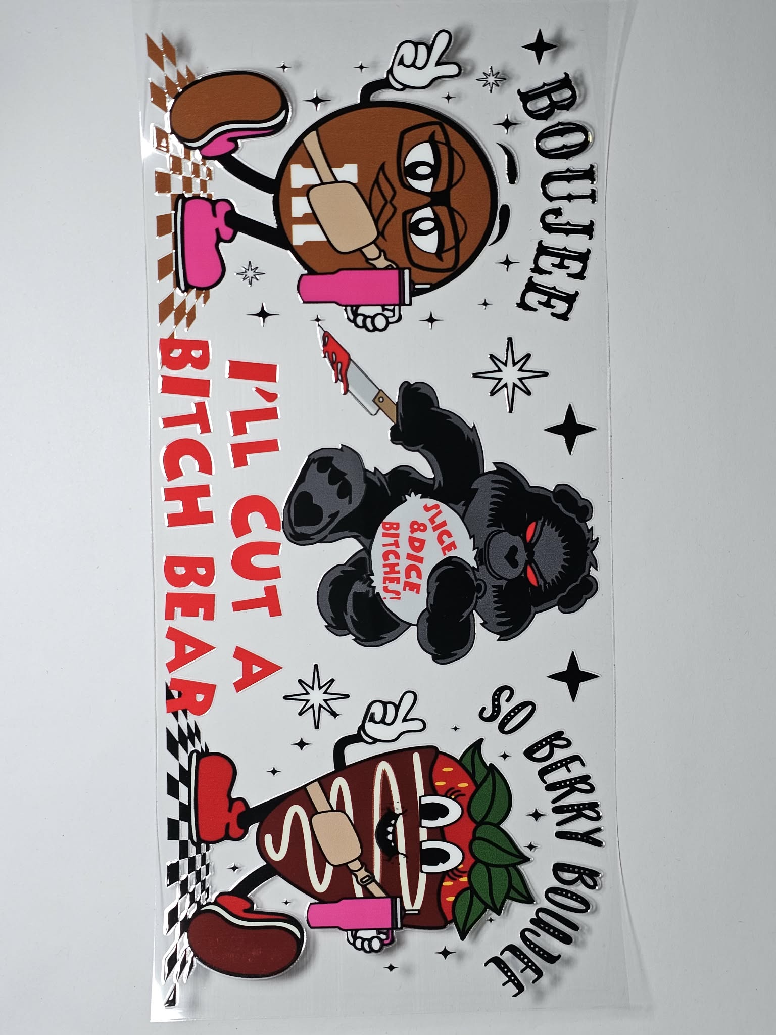 Swear Bear Decal