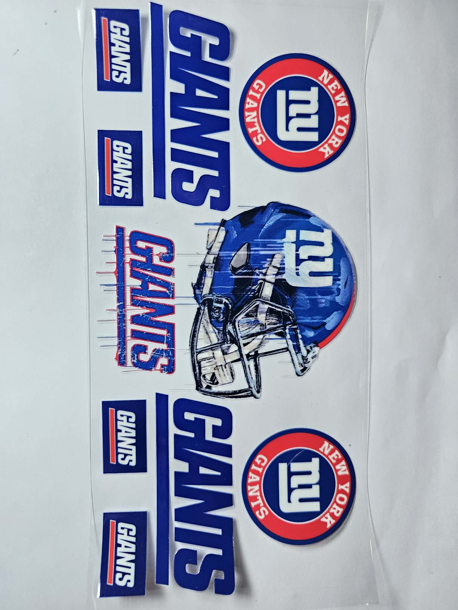 Giants Football Decal