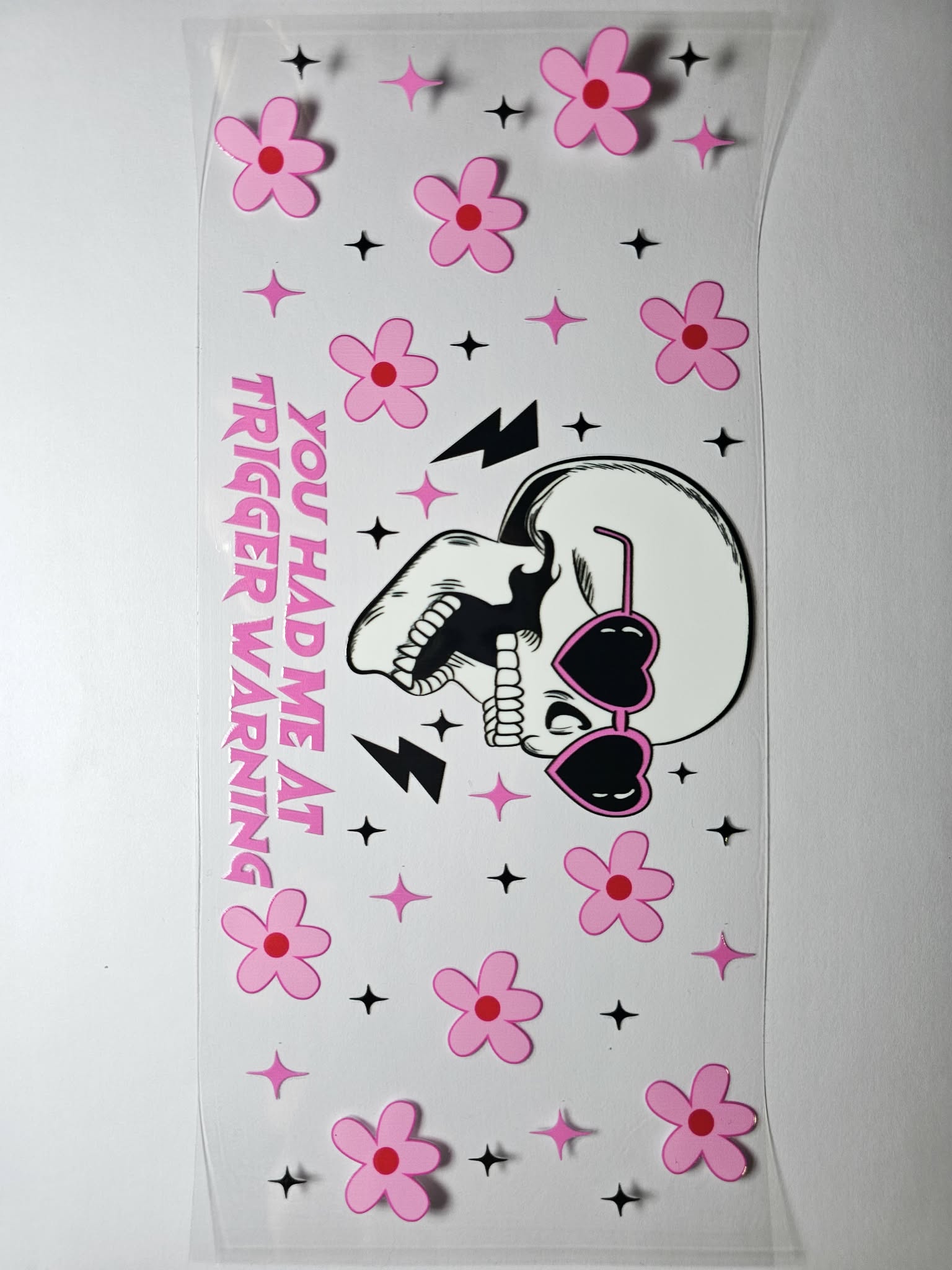 Sarcasm decal