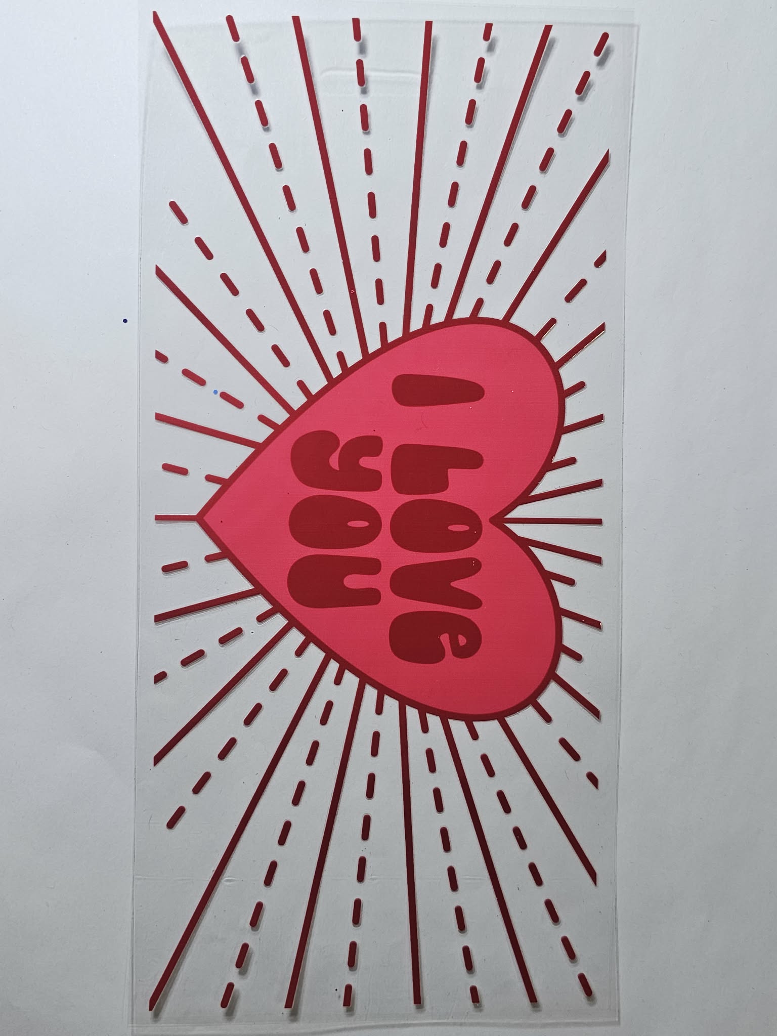 I love you Decal