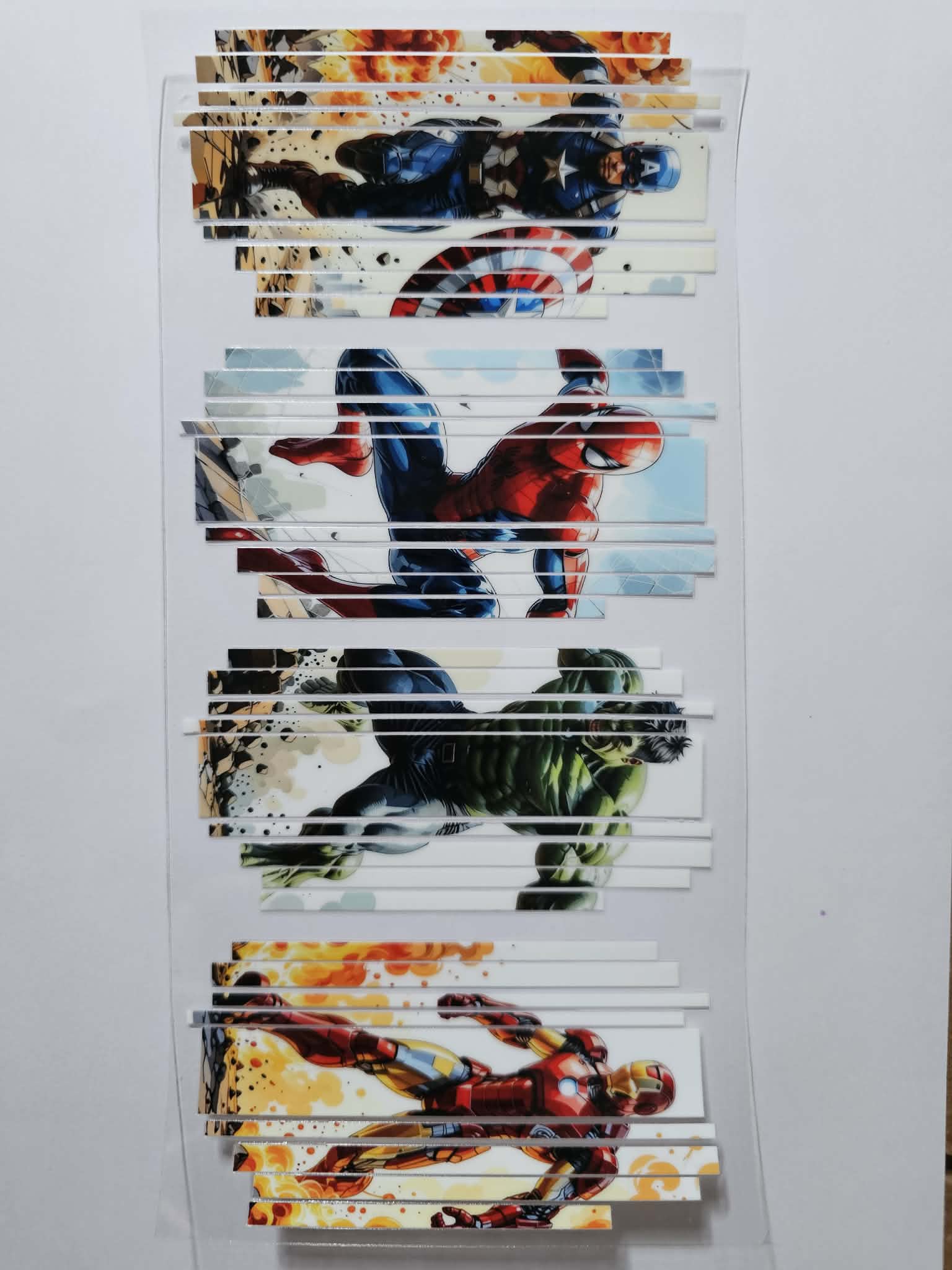 Superhero/Villains decal