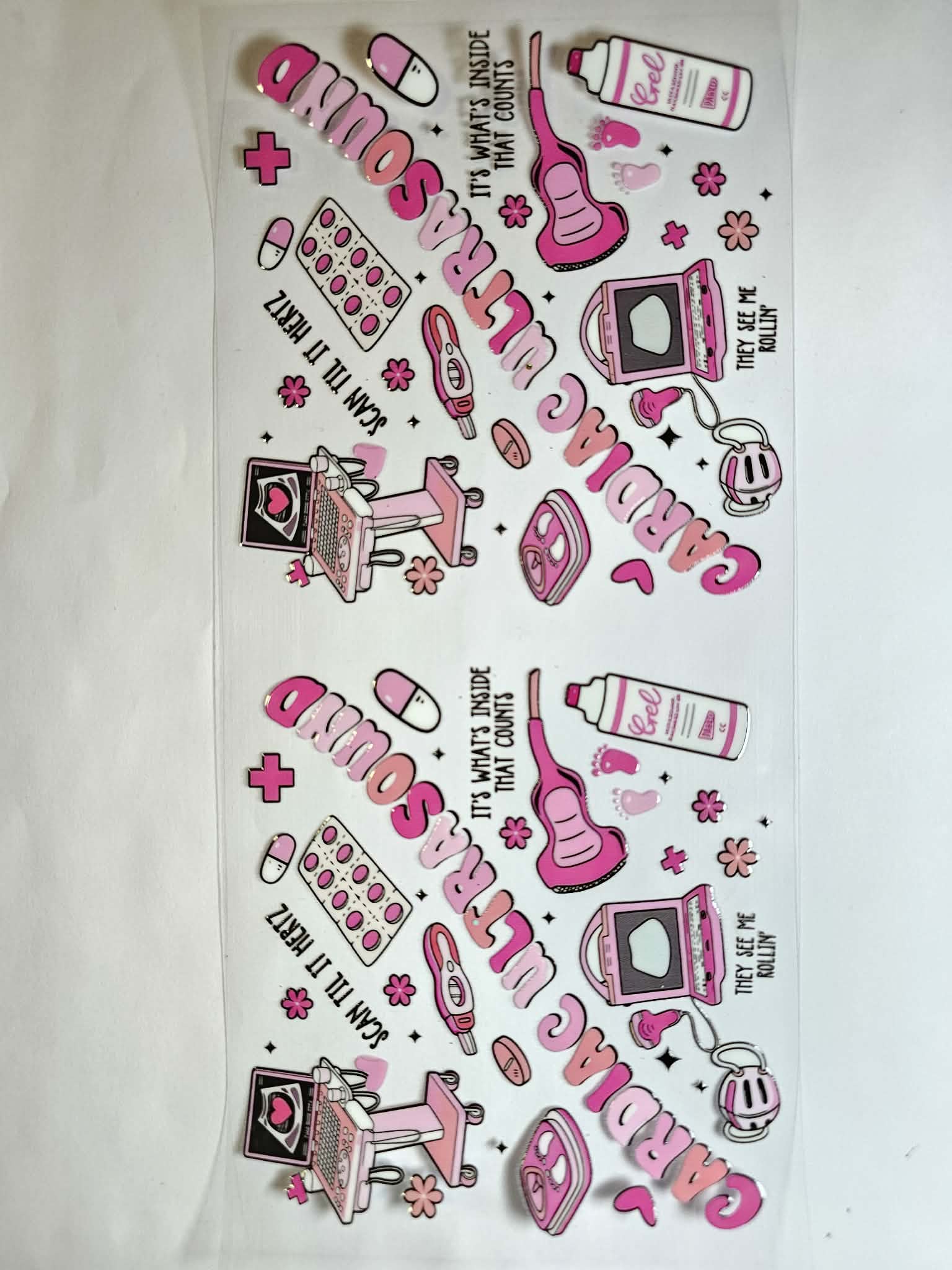 Cardiac Ultrasound Decal