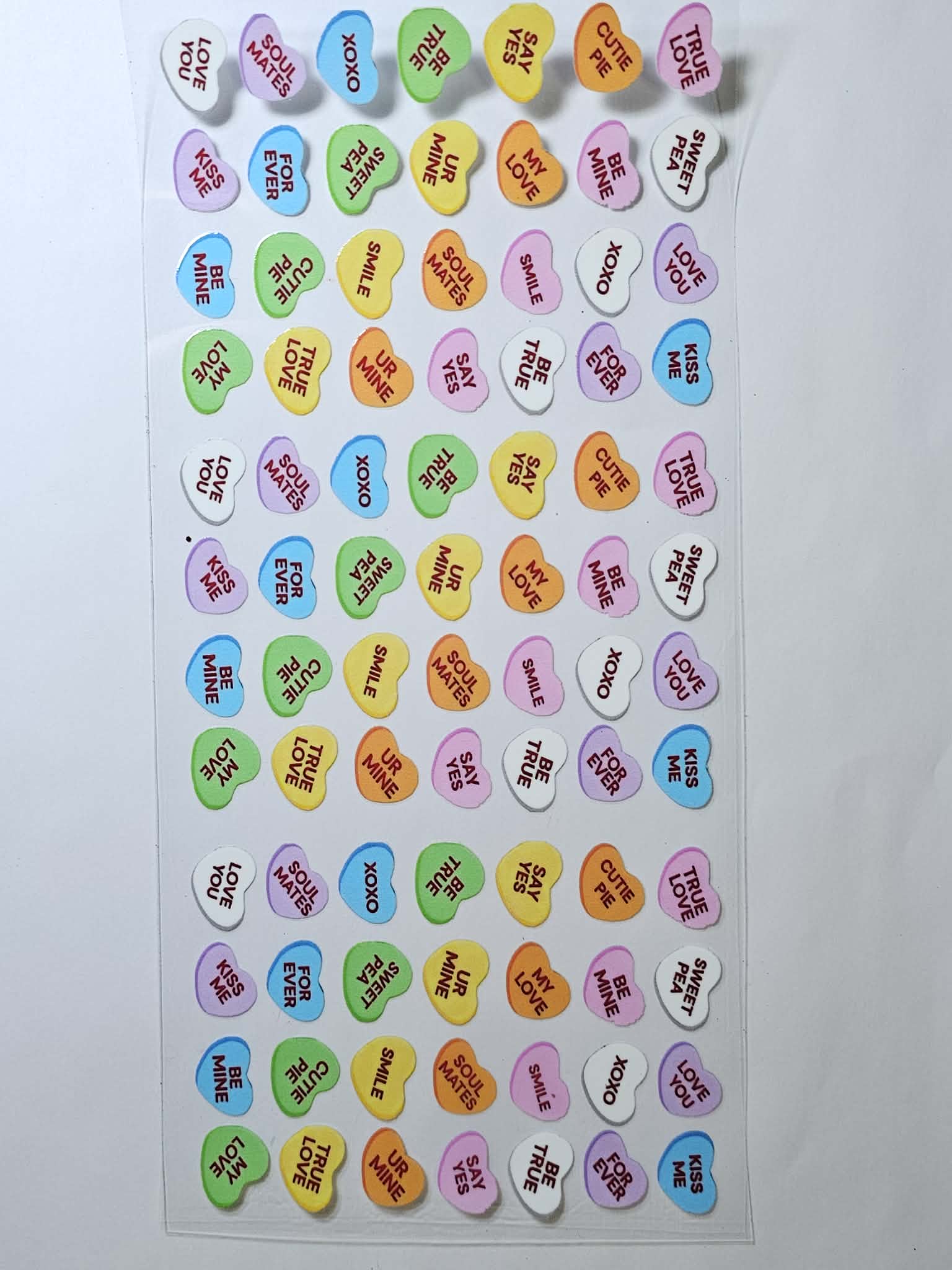 Hearts Decal