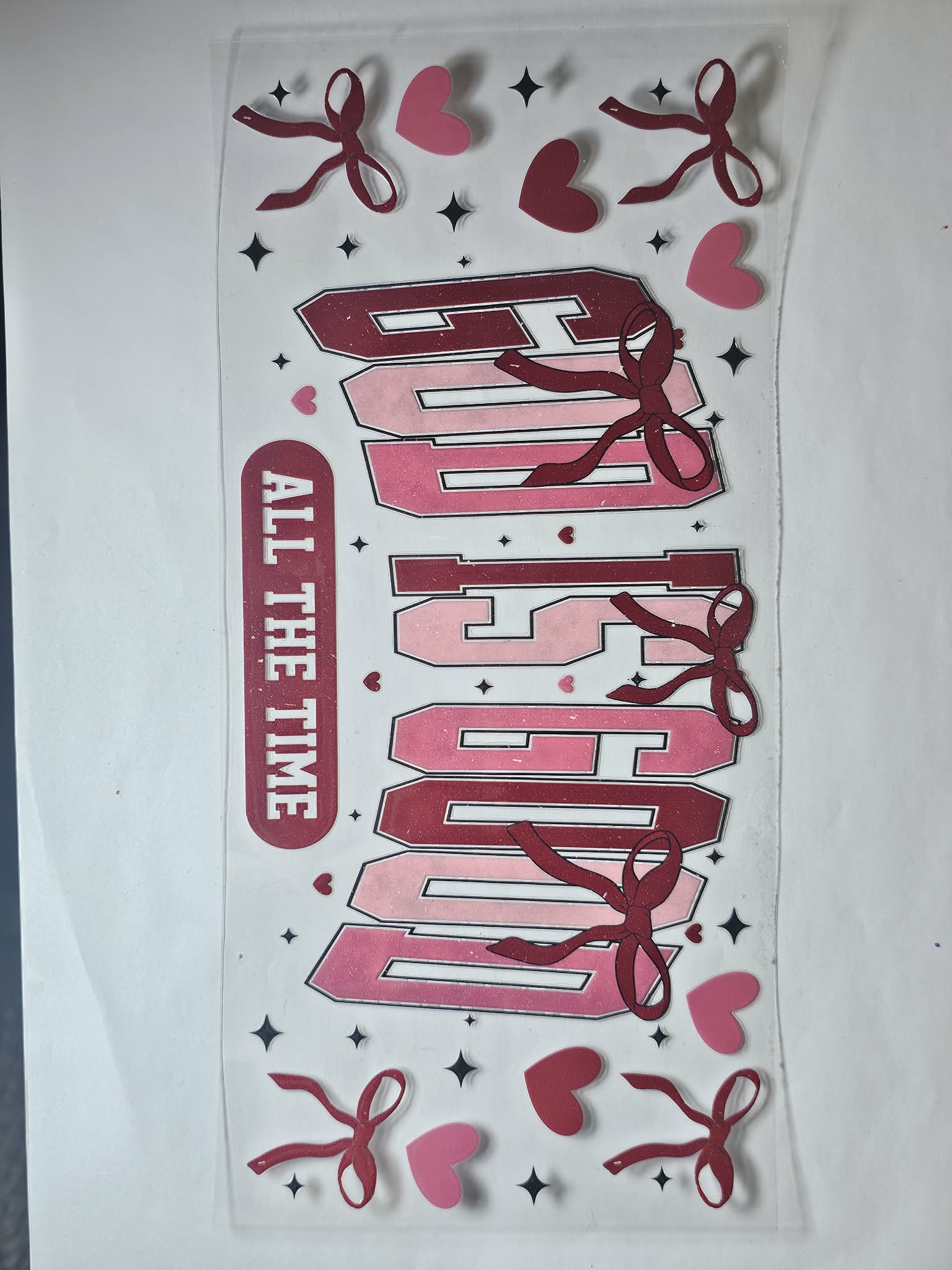 God is Good all the time Decal