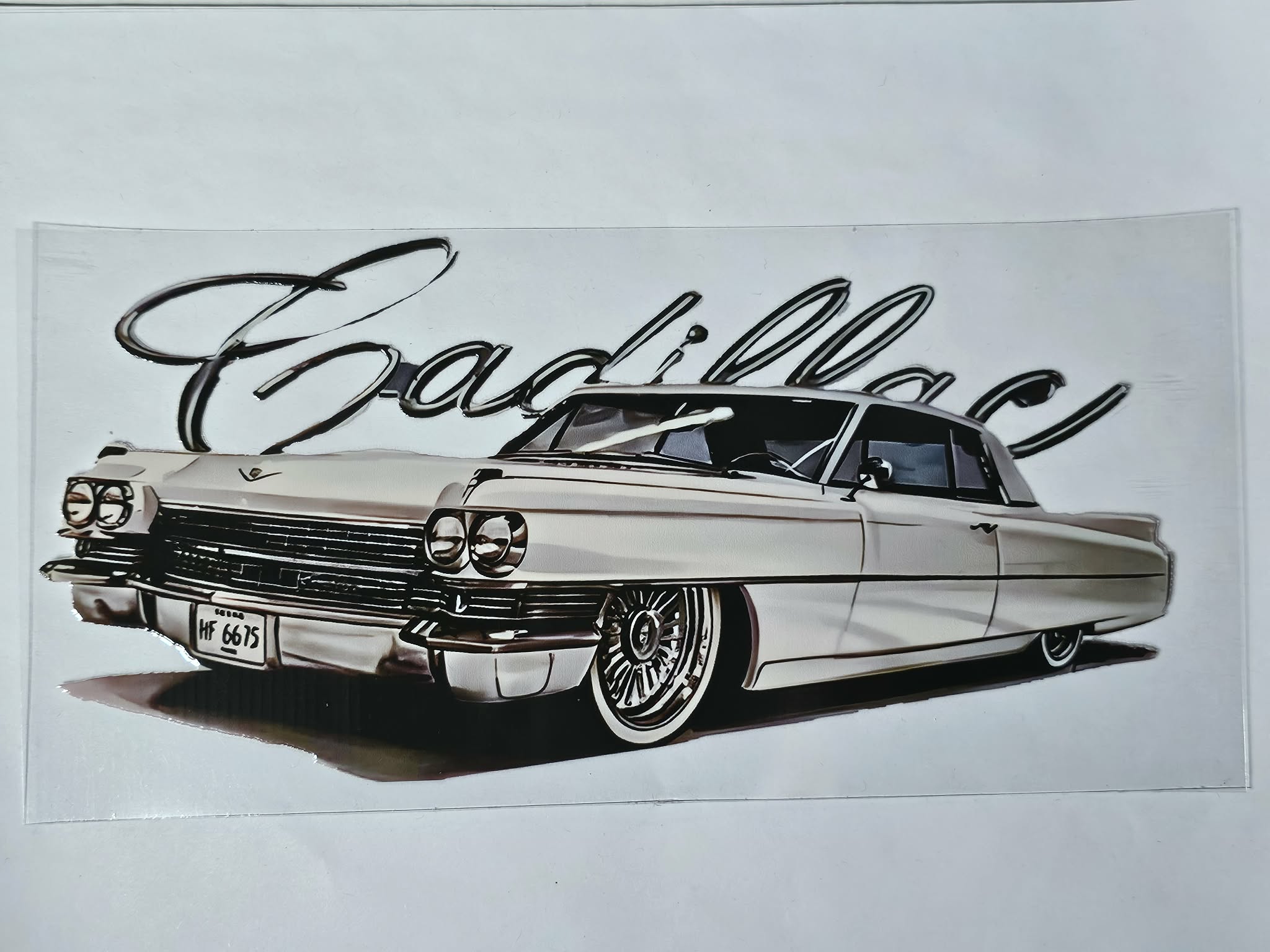 Cadillac Decal
