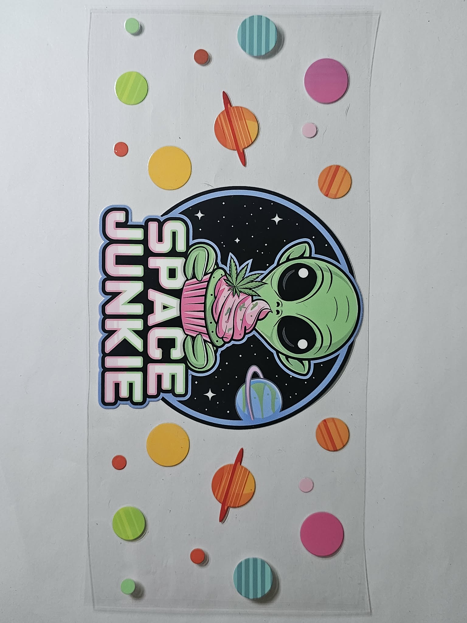 Space Junkie Decal