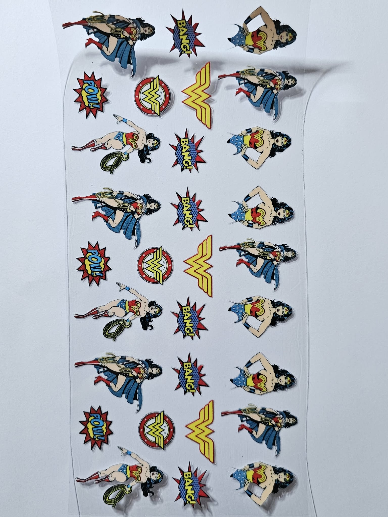 Superhero/Villains decal