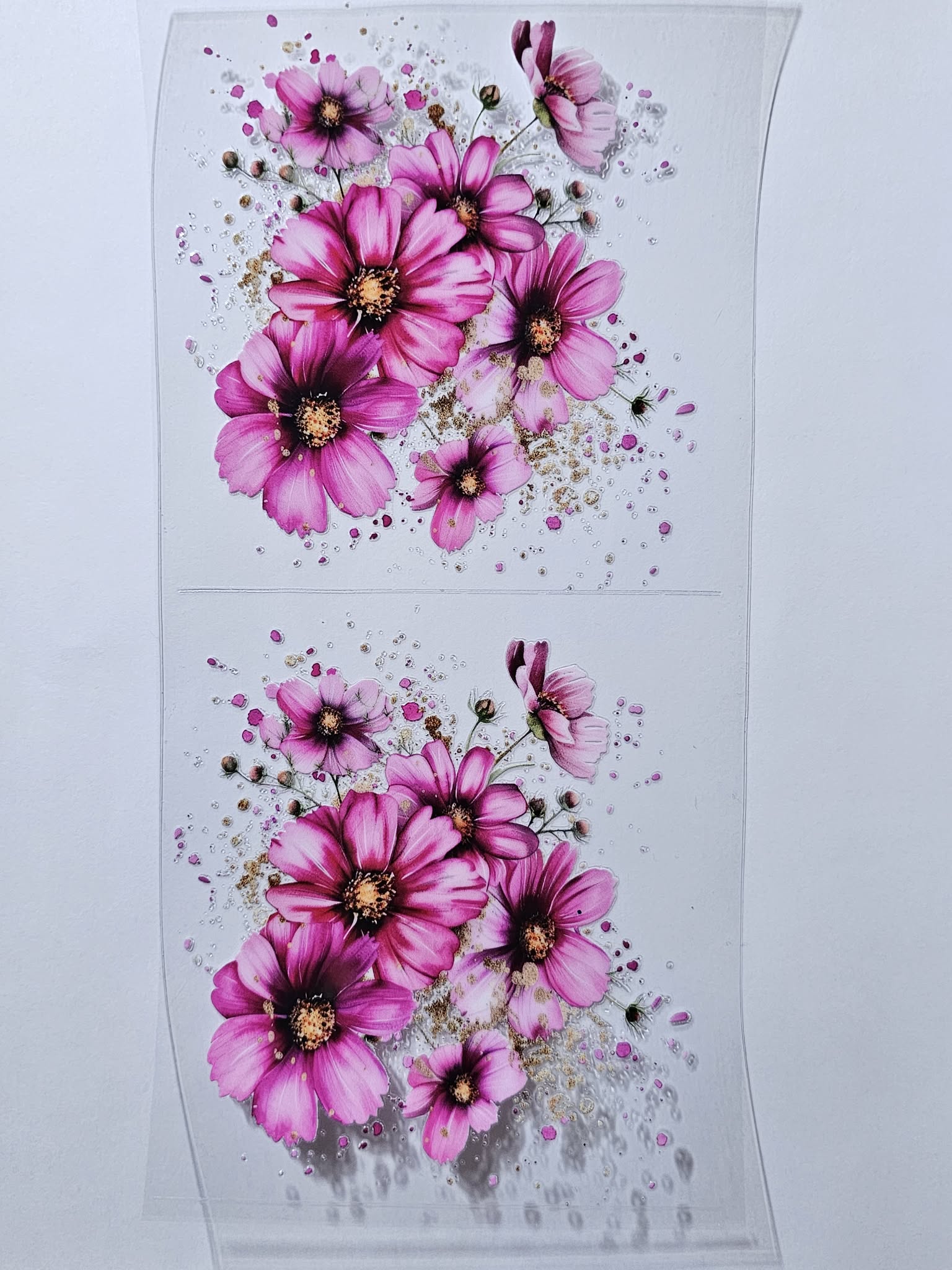Flowers decal
