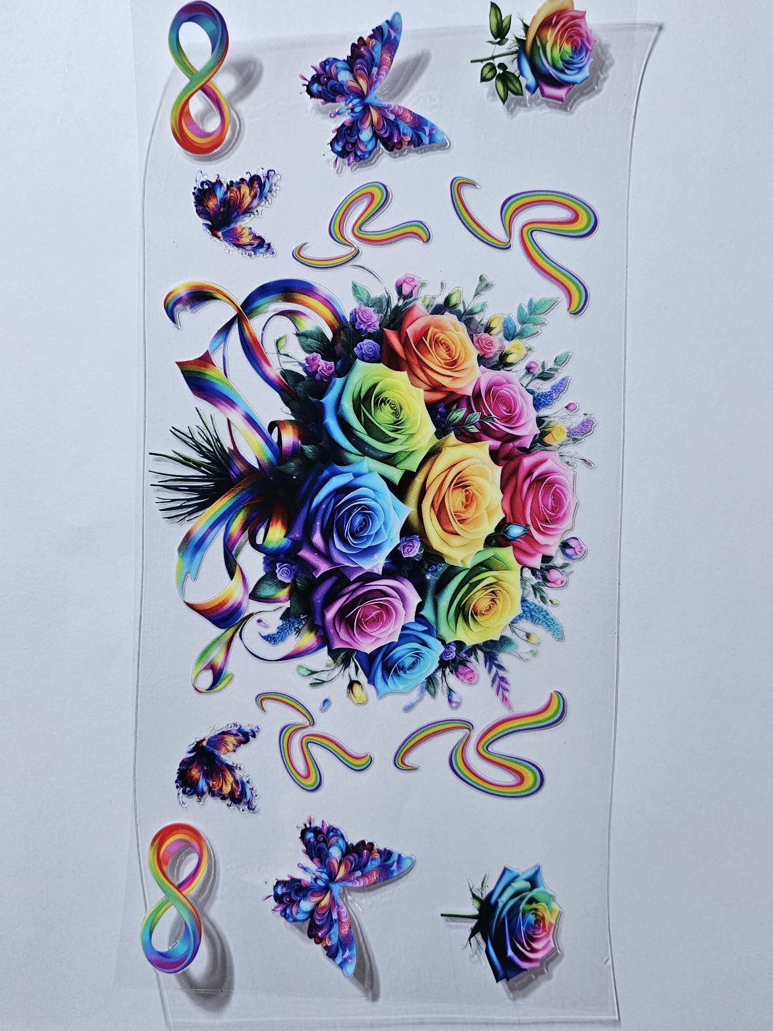 Flowers decal