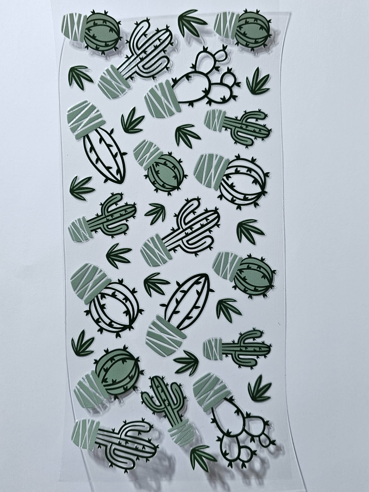 Cactus decal
