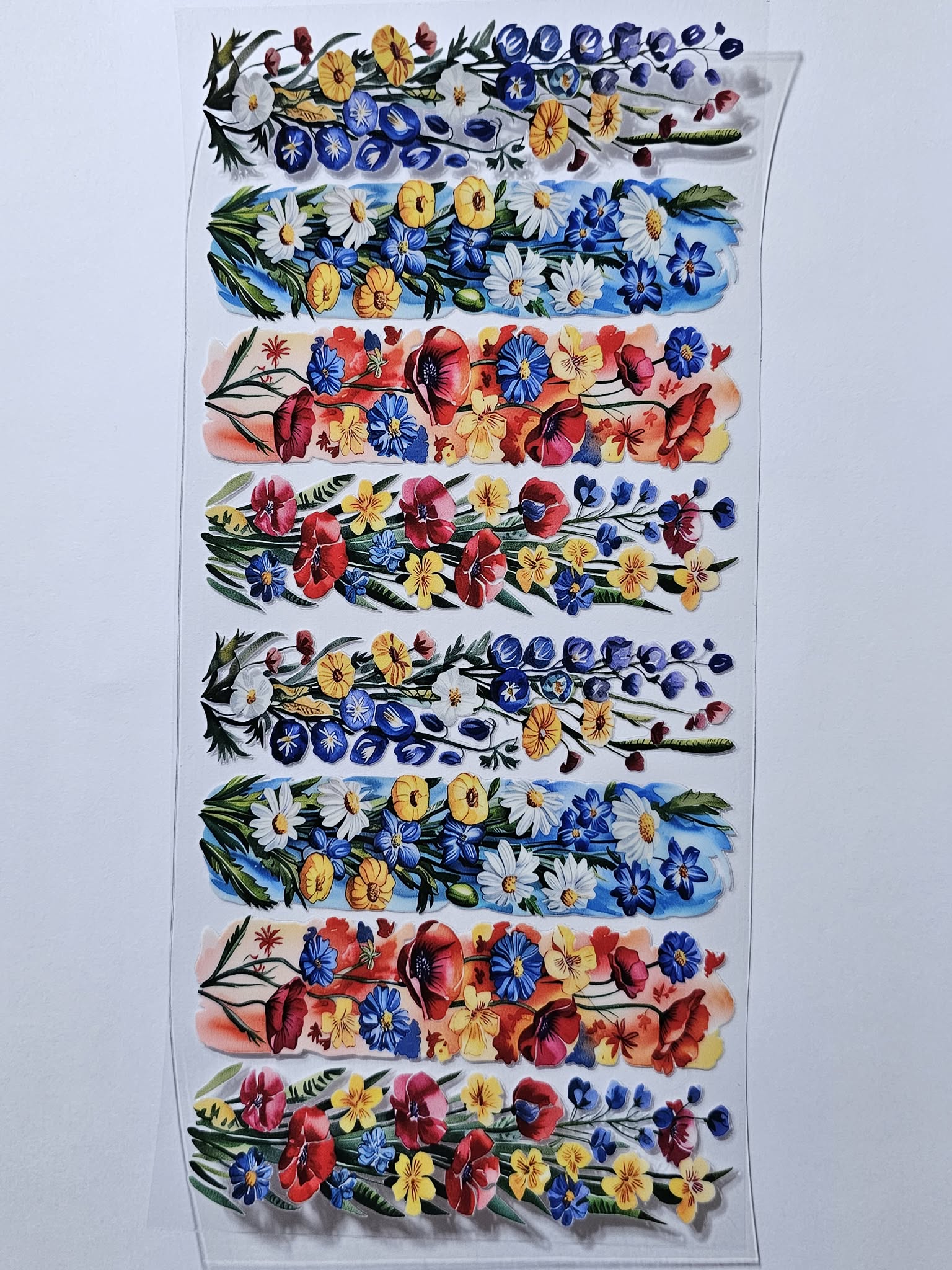 Flowers decal