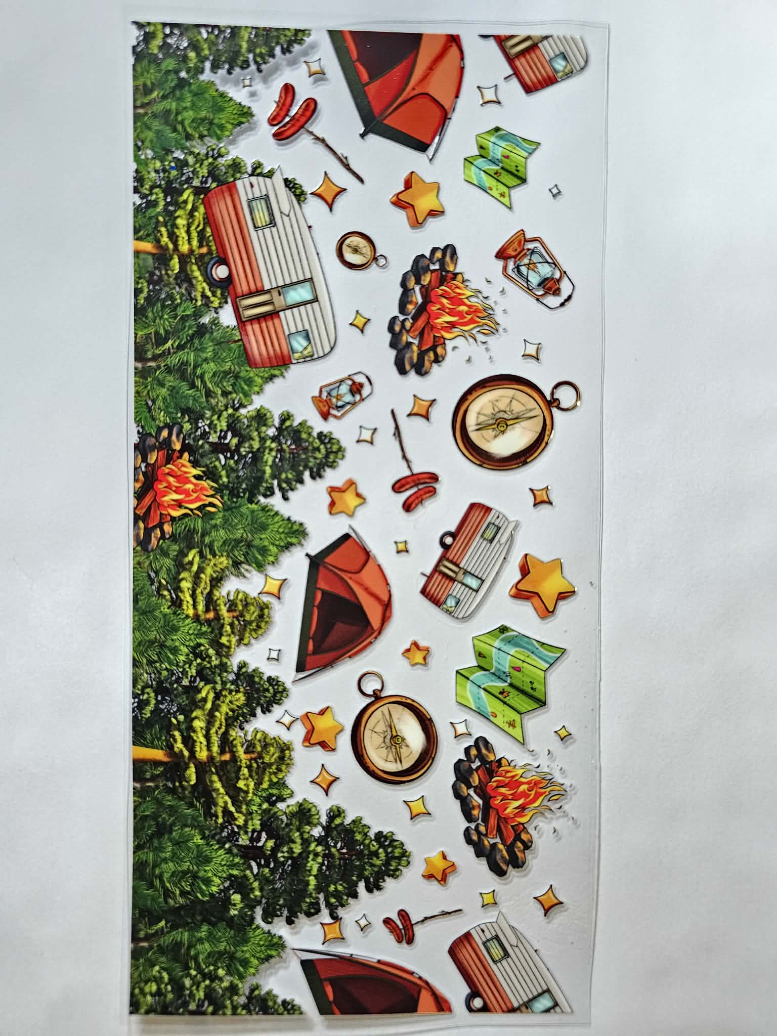 Camping Decal